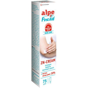 Крем с оксидом цинка Алпе Первая помощь от раздражения кожи туба 75 г