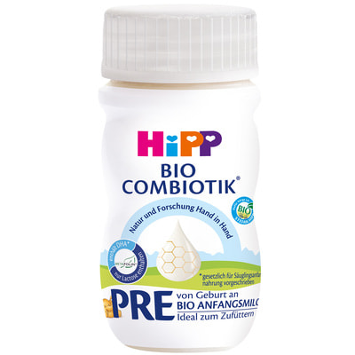 Смесь молочная детская Хипп Combiotic Pre (Комбиотик Пре) жидкая с рождения 90 мл