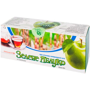 Фиточай Зеленое яблоко №18 при недержании мочи 30 пакетов