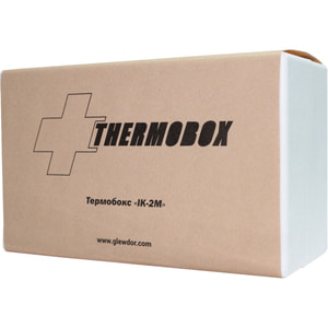 Термобокс Termobox ІК-2М GLEWDOR аптечный для транспортировки термолабильной продукции многоразовый объем 1,7 л (270ммх165ммх115мм) (без хладагента)