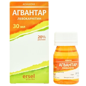 Агвантар р-р д/орал. прим. 20% конт. 30мл