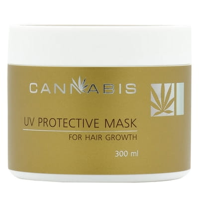 Маска для роста волос CANNABIS (Каннабис) UV Protective Mask for Hair Growth з защитой от ультрафиолета с экстрактом каннабиса 300 мл