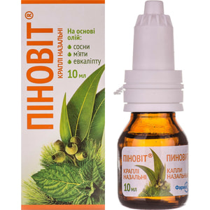 Пиновит кап. назал. фл. 10мл