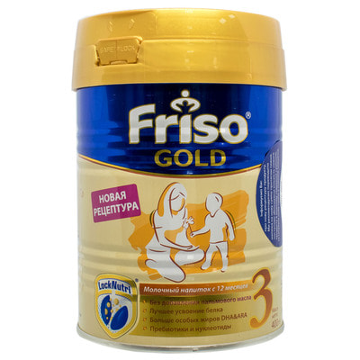 Напиток сухой молочный Фрисо 3 Gold LockNutri для детей с 12 месяцев 400 г