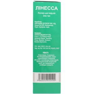 Линесса р-р д/инф. 2мг/мл конт. 300мл №1