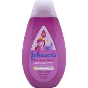 Шампунь для волосся JOHNSON'S BABY (Джонсон Бебі) дитячий Блискучі локони 300 мл NEW