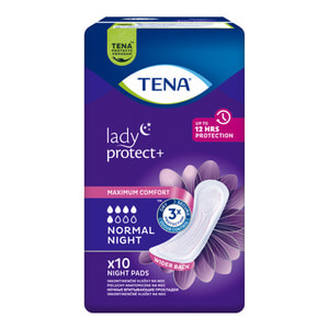 Прокладки урологические TENA (Тена) Lady Normal Night (Леди Нормал Найт) для женщин ночные 10 шт
