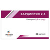 Купить Кардиприл 2,5 капс. 2,5мг №30 Кардиприл 2,5 капс. 2,5мг №30