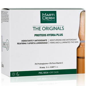 Засіб для обличчя, шиї, зони декольте MARTIDERM (Мартидерм) Протеос Гідра Плюс зволожуючий, антиоксидантний для сухої шкіри в ампулах по 2 мл 10 шт