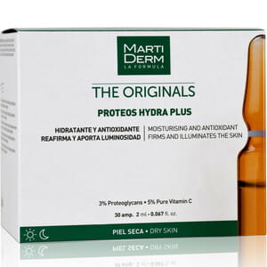 Средство для лица, шеи, зоны декольте MARTIDERM (Мартидерм) Протеос Гидра Плюс увлажняющее, антиоксидантное для сухой кожи в ампулах по 2 мл 30 шт