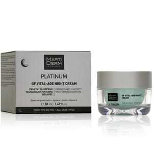 Крем для обличчя, шиї, зони декольте MARTIDERM (Мартидерм) GF Витал-Эйдж Найт для всіх типів шкіри 50 мл