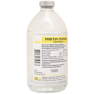 Рингера р-р д/инф. бут. 400мл