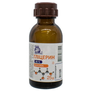 Глицерин 85% лосьон косметический флакон 25 г