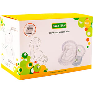 Вкладки для груди BABY TEAM (Беби Тим) артикул 0025 лактационные в бюстгалтер одноразовые 60 шт