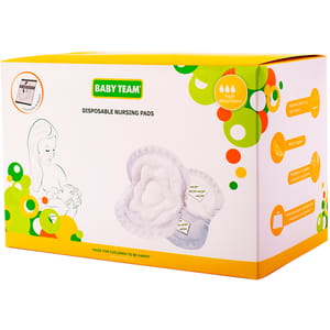 Вкладки для груди BABY TEAM (Беби Тим) артикул 0025 лактационные в бюстгалтер одноразовые 60 шт