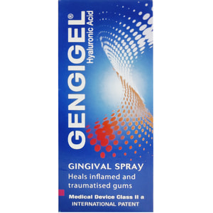 Спрей для десен Генгигель для ежедневного использования при поражениях слизистой рта и десен 20 мл