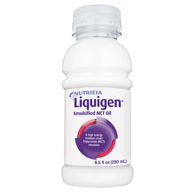 Харчовий продукт для спеціальних медичних цілей: жирова емульсія з середньоланцьговими тригліцеридами Liquigen (Ліквіджен) 250 мл