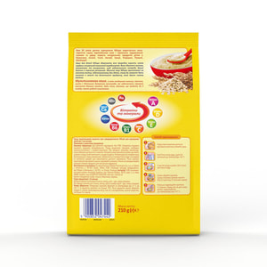 Каша молочная детская Нутриция Milupa (Милупа) Мультизлаковая с 7 месяцев мягкая упаковка 210 г