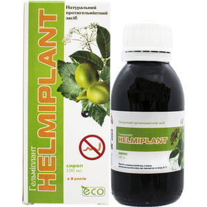 Гельміплант сироп натуральній протигельмінтний флакон 100 мл