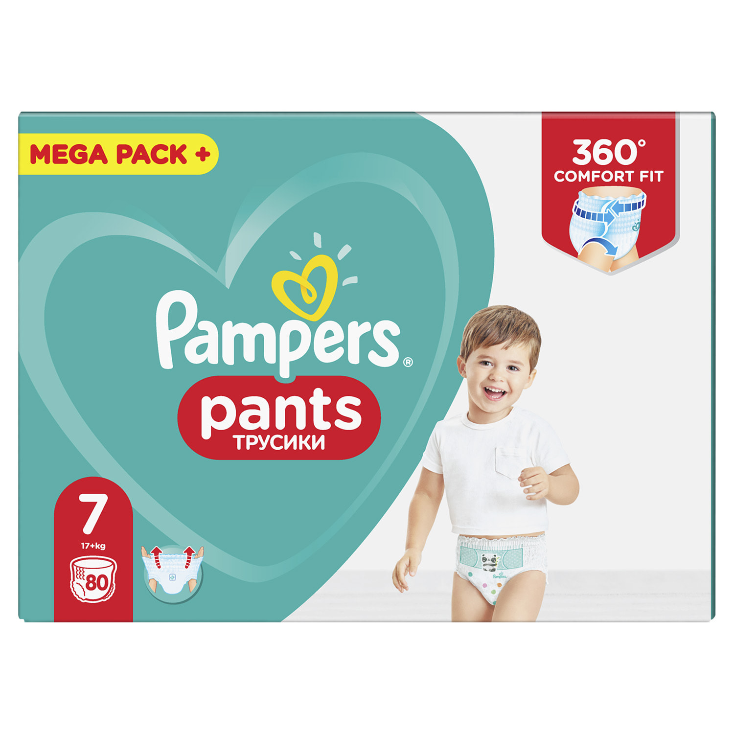 Подгузники-трусики для детей PAMPERS Pants (Памперс Пантс) 7 от 17