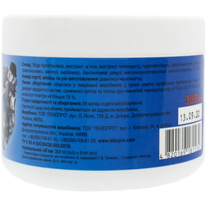 Крем на гелевой основе Сила лошади Охлаждающе-согревающмий банка 300 мл