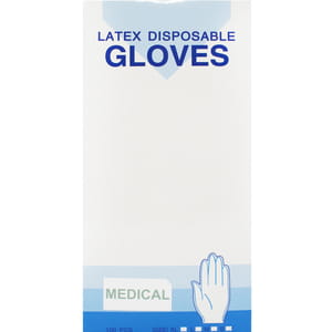 Перчатки смотровые нестерильные латексные неприпудренные размер S 1 пара