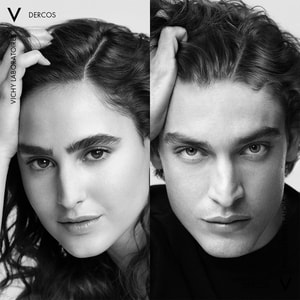 Шампунь-скраб для волосся VICHY (Віши) Деркос для глибокого очищення шкіри голови та волосся проти стійкої лупи та надлишку себуму 250 мл