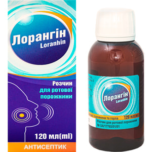 Лорангин р-р д/ротов. полости фл. 120мл