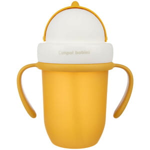 Поильник-непроливайка CANPOL (Канпол) артикул 56/522_yel желтый с силиконовой трубочкой 210 мл