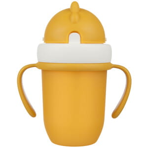 Поильник-непроливайка CANPOL (Канпол) артикул 56/522_yel желтый с силиконовой трубочкой 210 мл