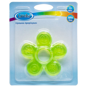 грашка-прорізувач для зубів LINDO (Ліндо) артикул LI 295 1 шт