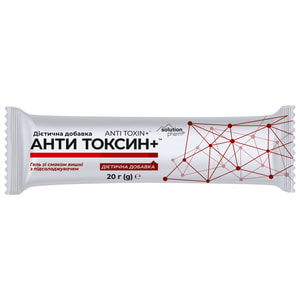 Анти Токсин+ гель вишня саше 20г №20 Solution Pharm