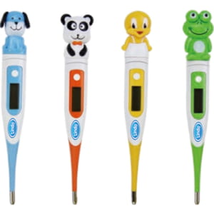 Термометр детский электронный LINDO (Линдо) артикул DT-111G с гибким наконечником