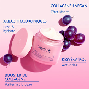 Крем для лица CAUDALIE (Кадали) Resveratrol Lift (Ресвератроль Лифт) ночной 50 мл