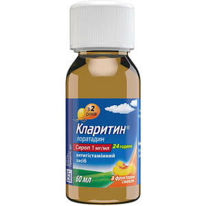 Кларитин сироп фл. 60мл