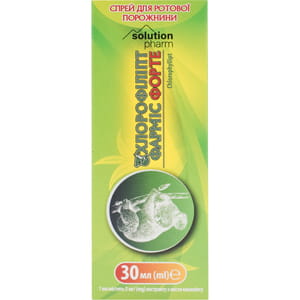 Хлорофиллипт Фармис Форте спрей д/рот. полости фл. 30мл Solution Pharm