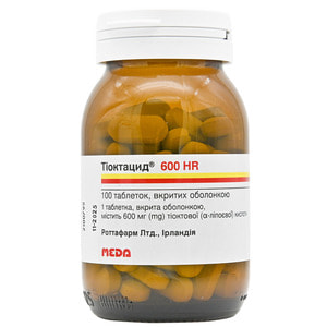 Тиоктацид 600 HR табл. п/о 600мг №100