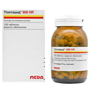 Тиоктацид 600 HR табл. п/о 600мг №100