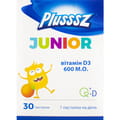 Вітаміни PLUSSSZ (Плюш) Junior (Джуніор) Вітамін D3 пастилки 1 г зі смаком апельсину флакон 30 шт