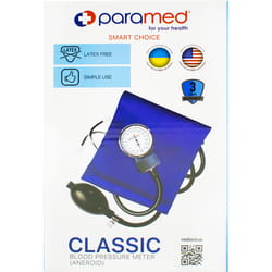 Вимірювач (тонометр) артеріального тиску Paramed Classic (Парамед Класік) механічний