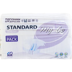 Підгузки гігієнічні MYCO (Май Ко) Standard для дорослих розмір L (3) 30 шт