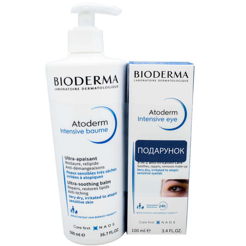 Биодерма интенсив. Bioderma Atoderm 500мл. Биодерма Атодерм набор. Биодерма бальзам 500мл. Атодерм бальзам интенсив 100 мл.