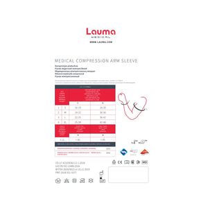 Рукав медицинский компрессионный LAUMA (Лаума) модель CG 501 23-32 мм рт.ст. класс ІІ без перчатки цвет натуральный размер 1D