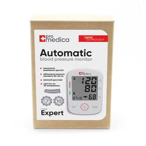 Измеритель (тонометр) артериального давления ProMedica (Промедика) Expert автоматический