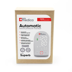 Измеритель (тонометр) артериального давления ProMedica (Промедика) Superb автоматический