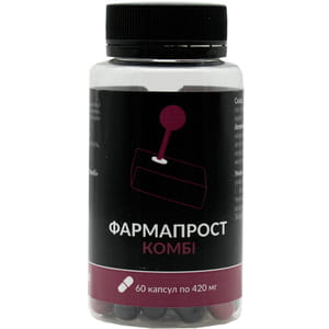 Фармапрост Комби капсулы по 420 мг флакон 60 шт