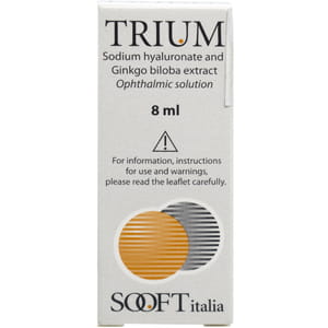 Trium (Тріум) краплі очні стерильні для зволоження та комфорту очей флакон-крапельниця 8 мл