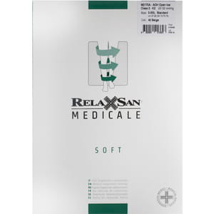 Панчохи з відкритим носком RELAXSAN (Релаксан) (23-32 мм) розмір 5 бежеві БПДВ
