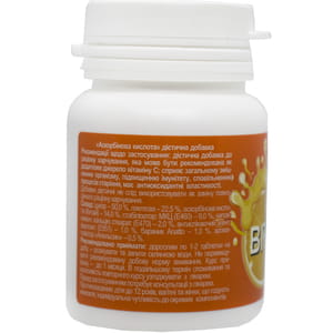 Витамин С (аскорбиновая кислота) таблетки по 0,5 г флакон 100 шт