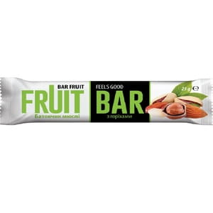 Батончик-мюслі FRUIT BAR (Фрут Бар) з горіхами 25 г